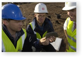 Clive with Jon and Mike