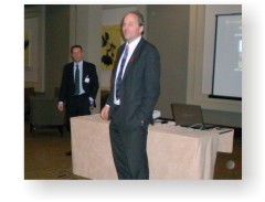 Lord Redesdale giving his speech at the celebration