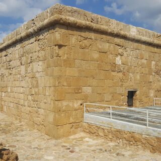 Frankish central tower of Paphos Castle