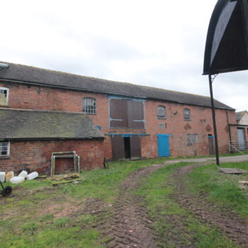 View of the one of the barns constructed in the 1840s during Henry Leaver's ownership of the site © Copyright ARS Ltd 2022