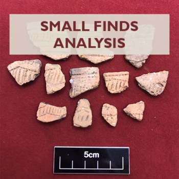 Small Finds Analysis © Copyright ARS Ltd 2022