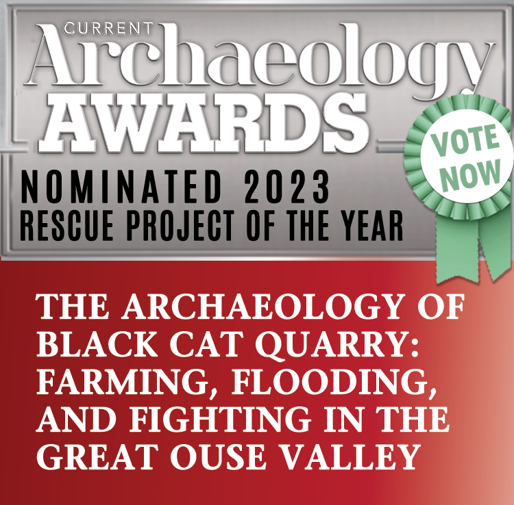 Current Archaeology Awards nomination for Black Cat Quarry © Copyright ARS Ltd 2022