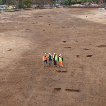 General view of the excavated area at St George’s Hospital, Morpeth © Copyright ARS Ltd 2023