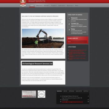 ARS Ltd website in 2012
