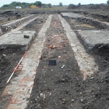The bed for the tracks within one of the engine sheds © Copyright ARS Ltd 2023