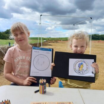 Some proud Roman coin artists © Copyright Peter Guest