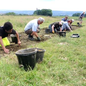 Volunteer excavations that revealed a previously unknow Roman signal station at Whirlow