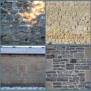Types of Wallington masonry © ARS Ltd 2023