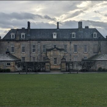The northern elevation of Wallington Hall, predominantly formed of the 1735 Palladian improvements © ARS Ltd 2023