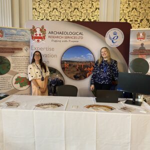 Kim and Lucie at the British Aggregates Association annual conference © ARS Ltd 2024