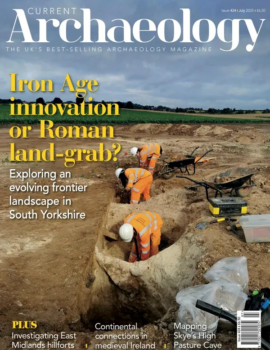 Current Archaeology issue 424 cover