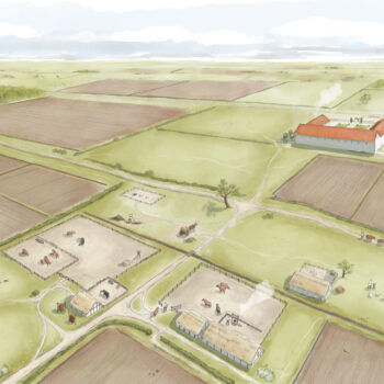 Reconstruction by our artist Ada © ARS Ltd 2025
