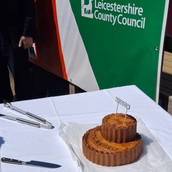 The pork pie to celebrate Pork Pie Way © ARS Ltd 2026