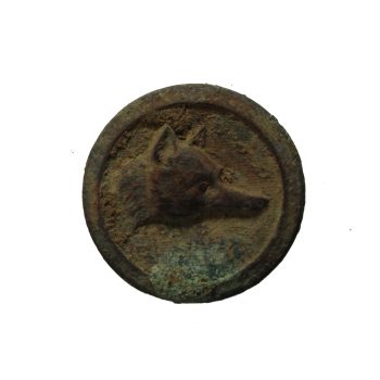19th century livery button from the uniform of servants working for aristocratic families © ARS Ltd 2026