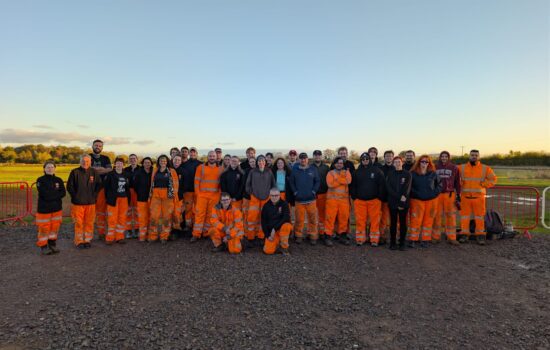 Our fieldwork team out on site © ARS Ltd 2026
